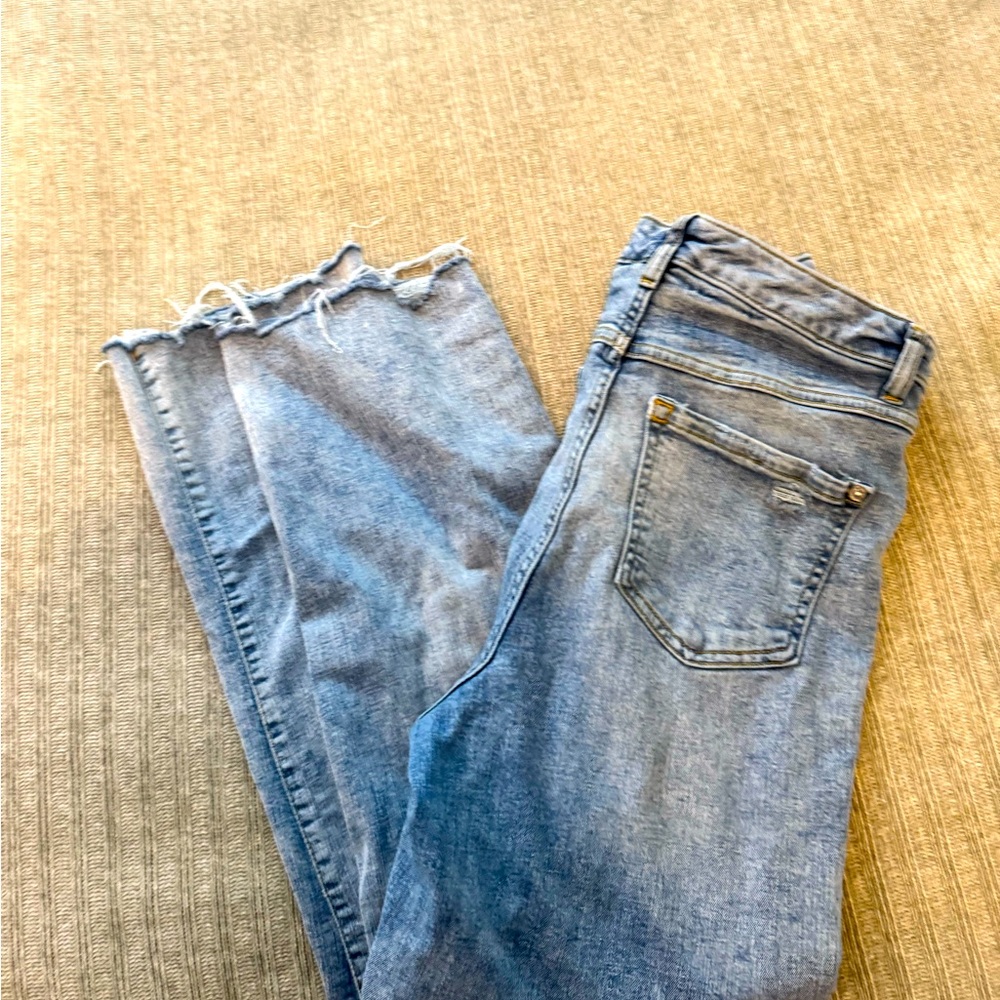 Distressed jeans style & co